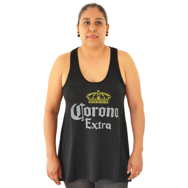 Corona Extra Black Graphic Tank Top