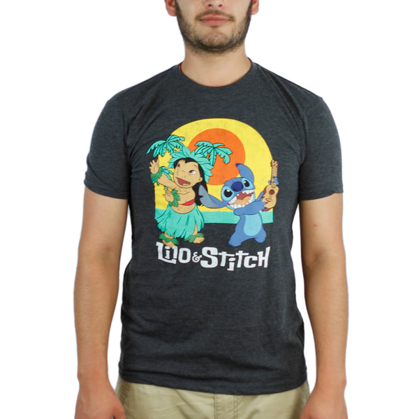 Disney Lilo & Stitch Hawaii Grey T-shirt