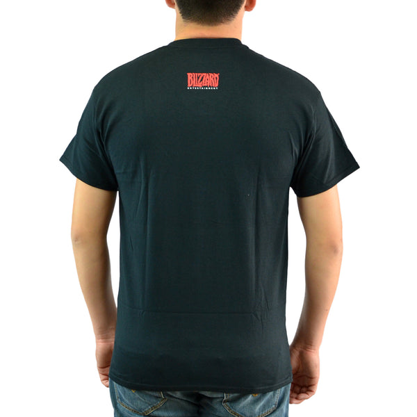 Hanes Wow Emblem Black T-shirt