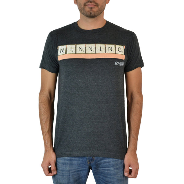 Scrabble Winnings Charcoal T-shirt