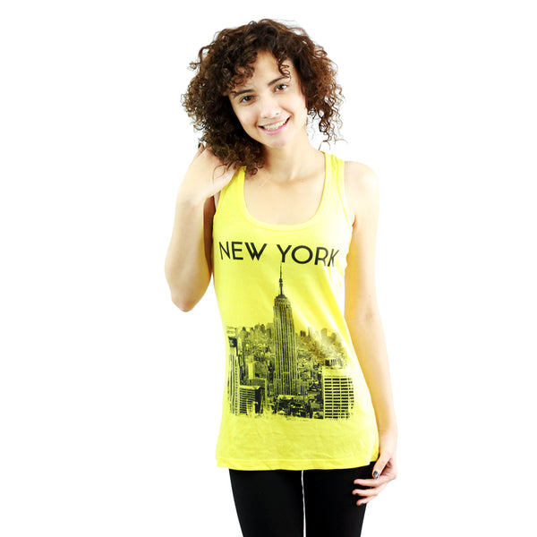 York Yellow Tank Top