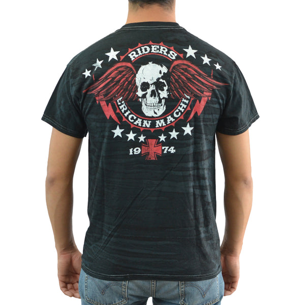 MMA Elite "Riders American Machine Black T-shirt