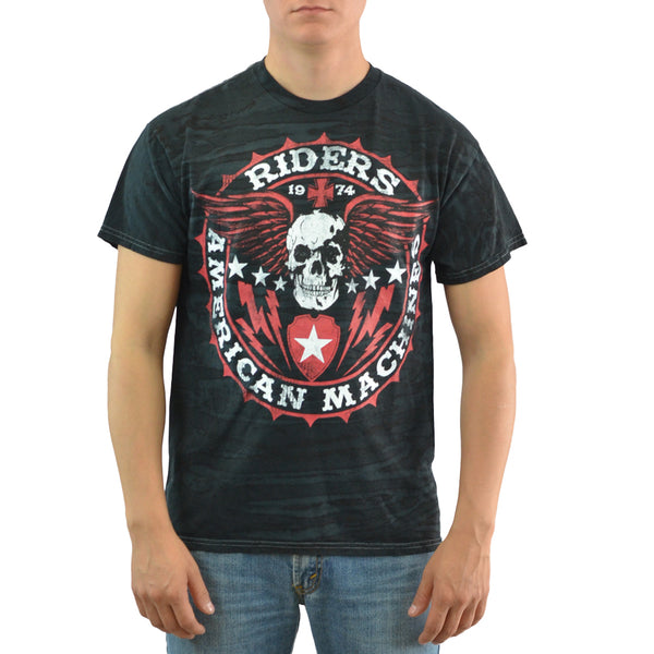 MMA Elite "Riders American Machine Black T-shirt