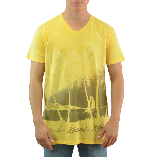 Understated Hawaiian Yellow T-shirt